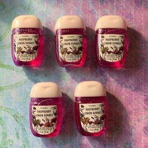 Bath & Body Works PocketBac - 5pc - Raspberry Lemon Sorbet